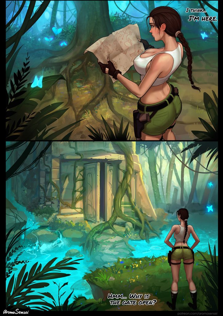 Aromasensei Waifunator Vol Lara Croft Tomb Raider Metroid English Teenspirithentai