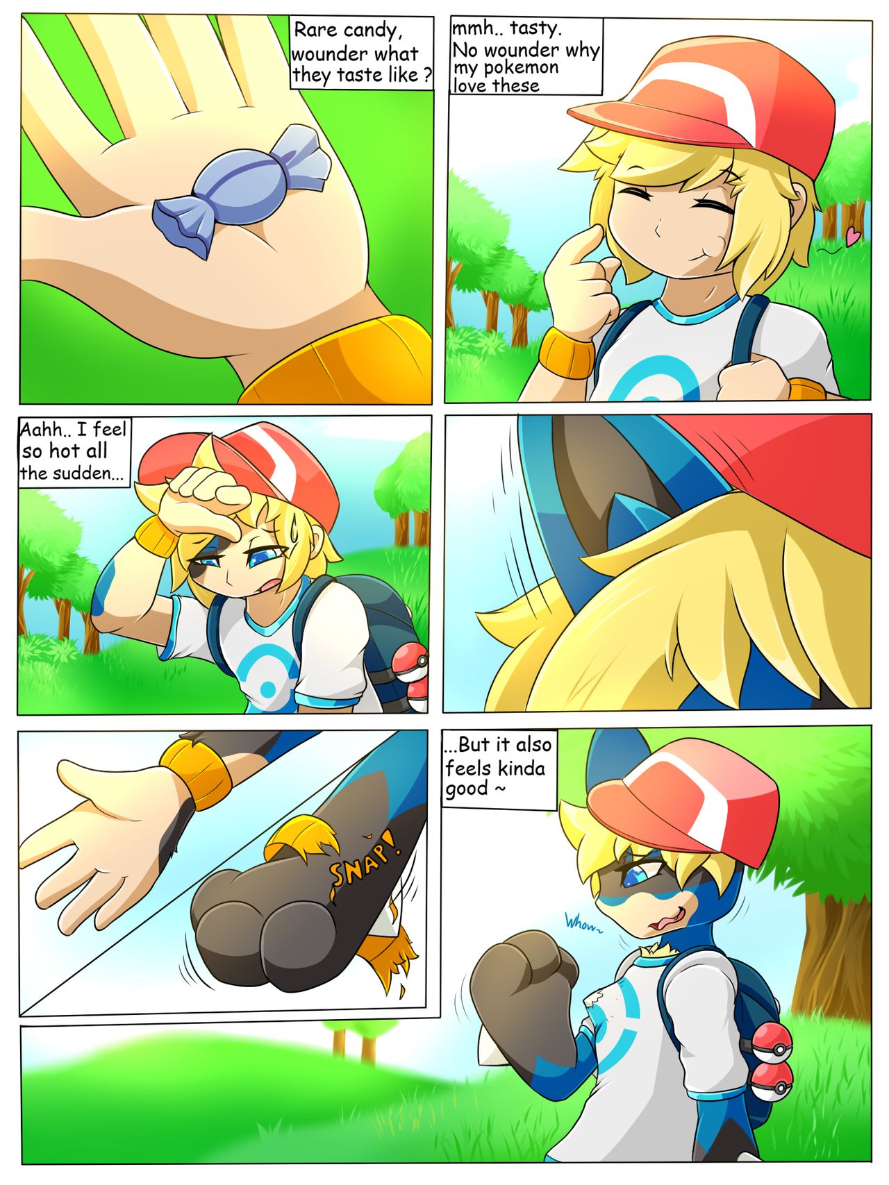 Pokemon Porn Comics Story - Lucario TF Comic (Pokemon) by DeerRobin - TeenSpiritHentai