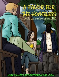 A Favor For The Homeless by Illustrated Interracial