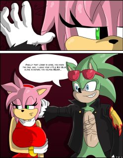 Amys Peril (Sonic The Hedgehog) by Loonyjams