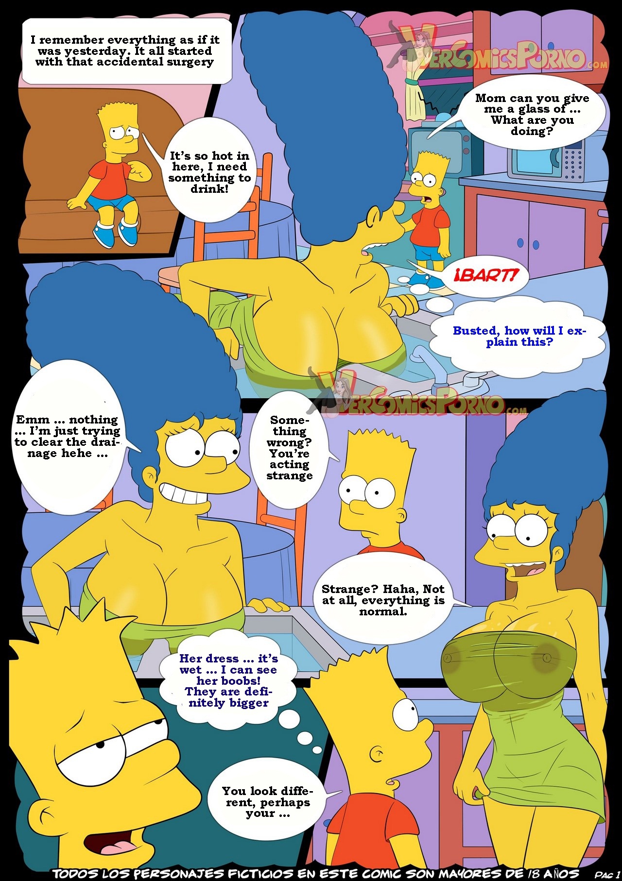 1280px x 1814px - The Simpsons 3 Old Habits - Remembering Mom [Croc] - TeenSpiritHentai