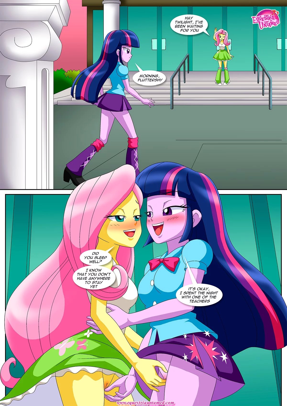 Mlp Lesbian Orgy - Equestria Girls Unleashed 2 by Palcomix - TeenSpiritHentai