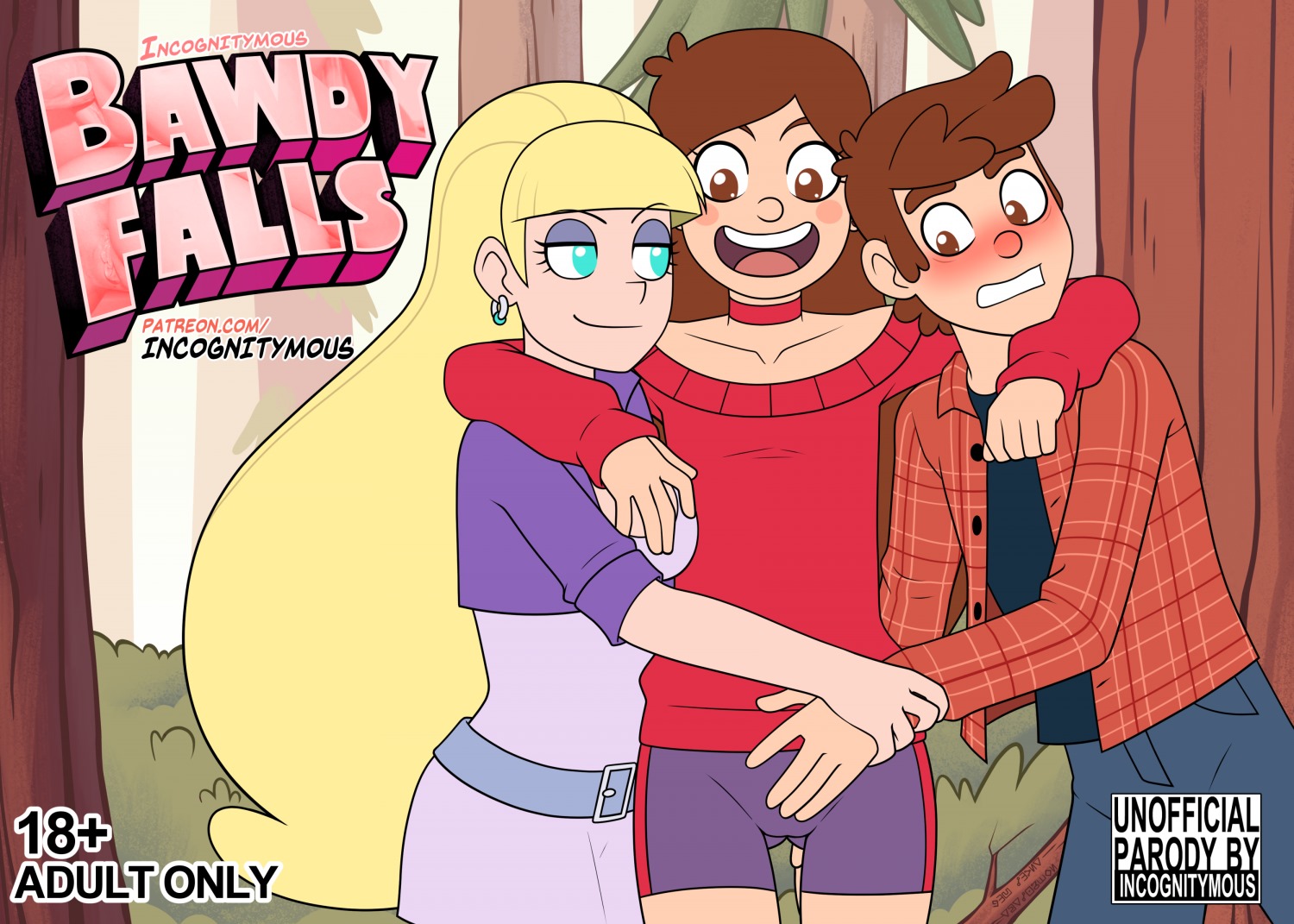 Bawdy Falls - Gravity Falls by Incognitymous