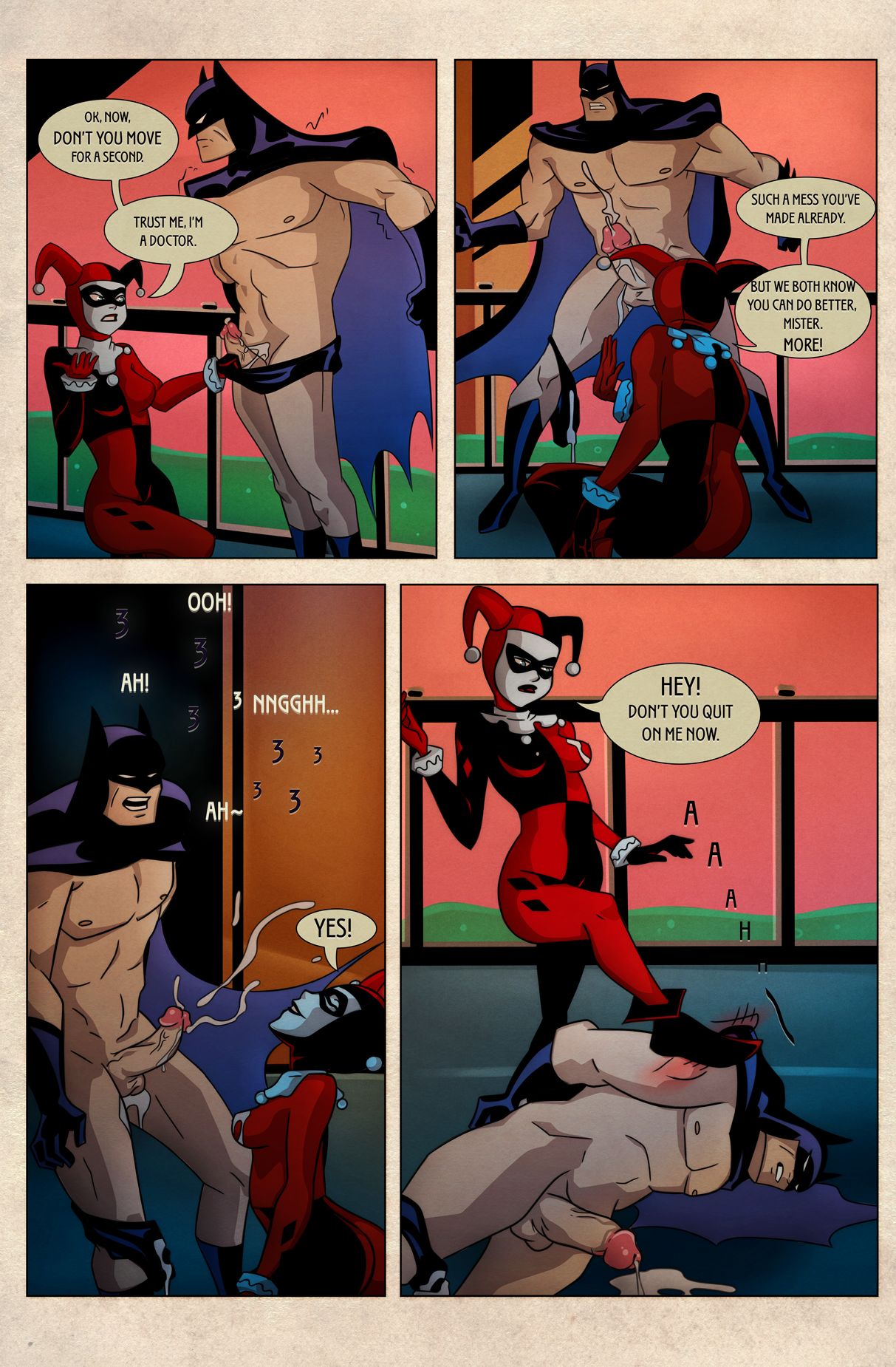 Harley Quinn And Batman Hentai