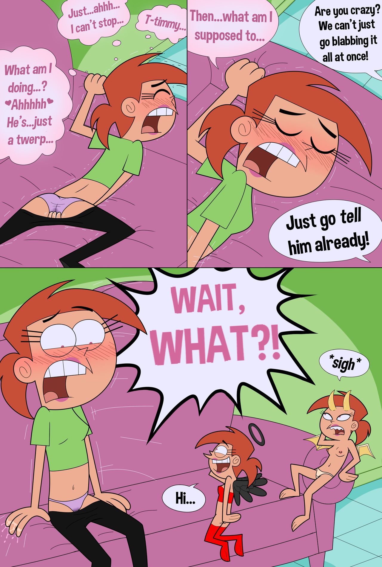 Cosmo And Timmy Porn Comics - Bittersweet Babysitter (The Fairly OddParents) - TeenSpiritHentai