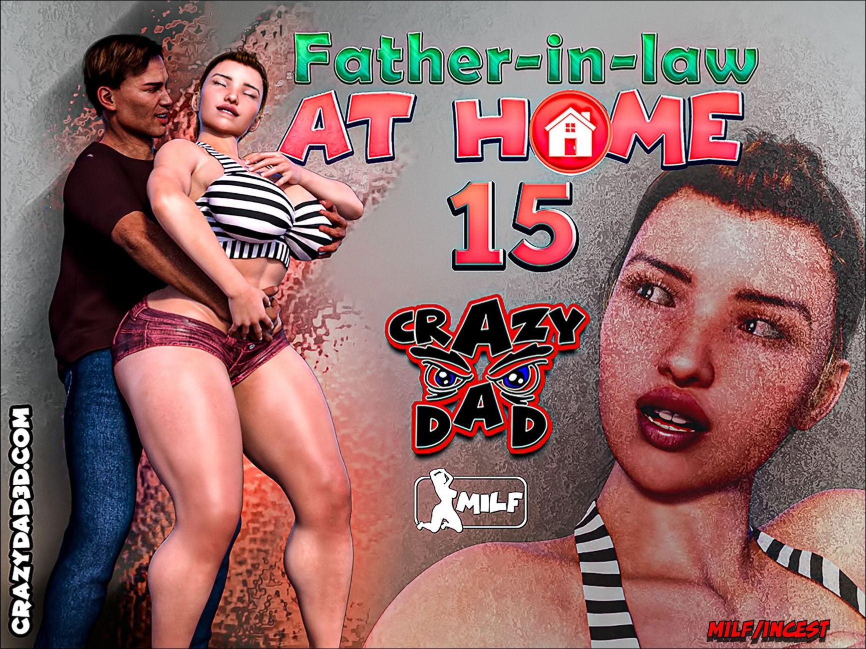 Crazy Dad 3d â€“ Father-in-law at home 15 - TeenSpiritHentai