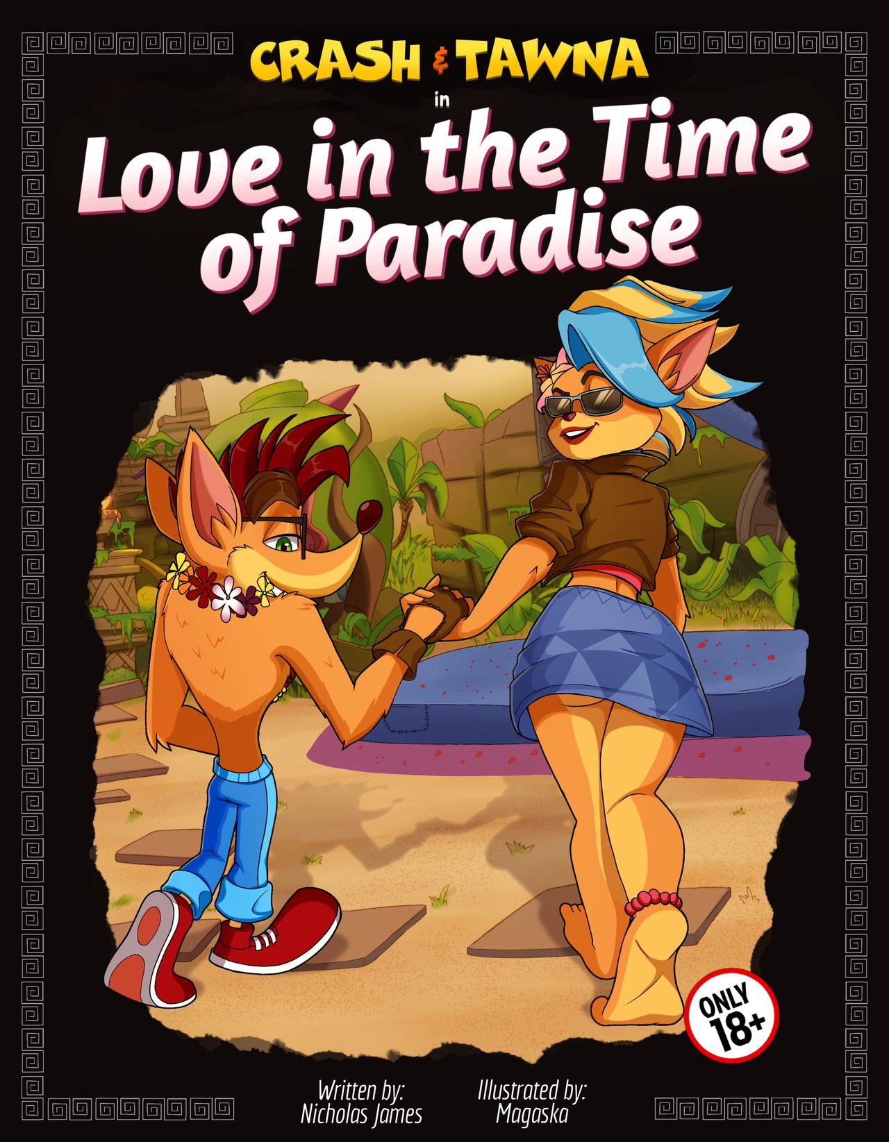 Love in the time of paradise - Crash Bandicoot by Magaska19