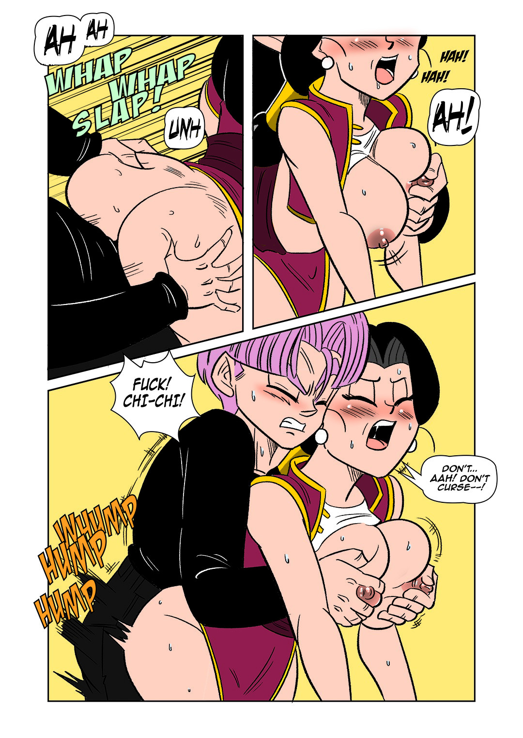 The Switch Up - Dragon Ball Z by Funsexydb [Color]