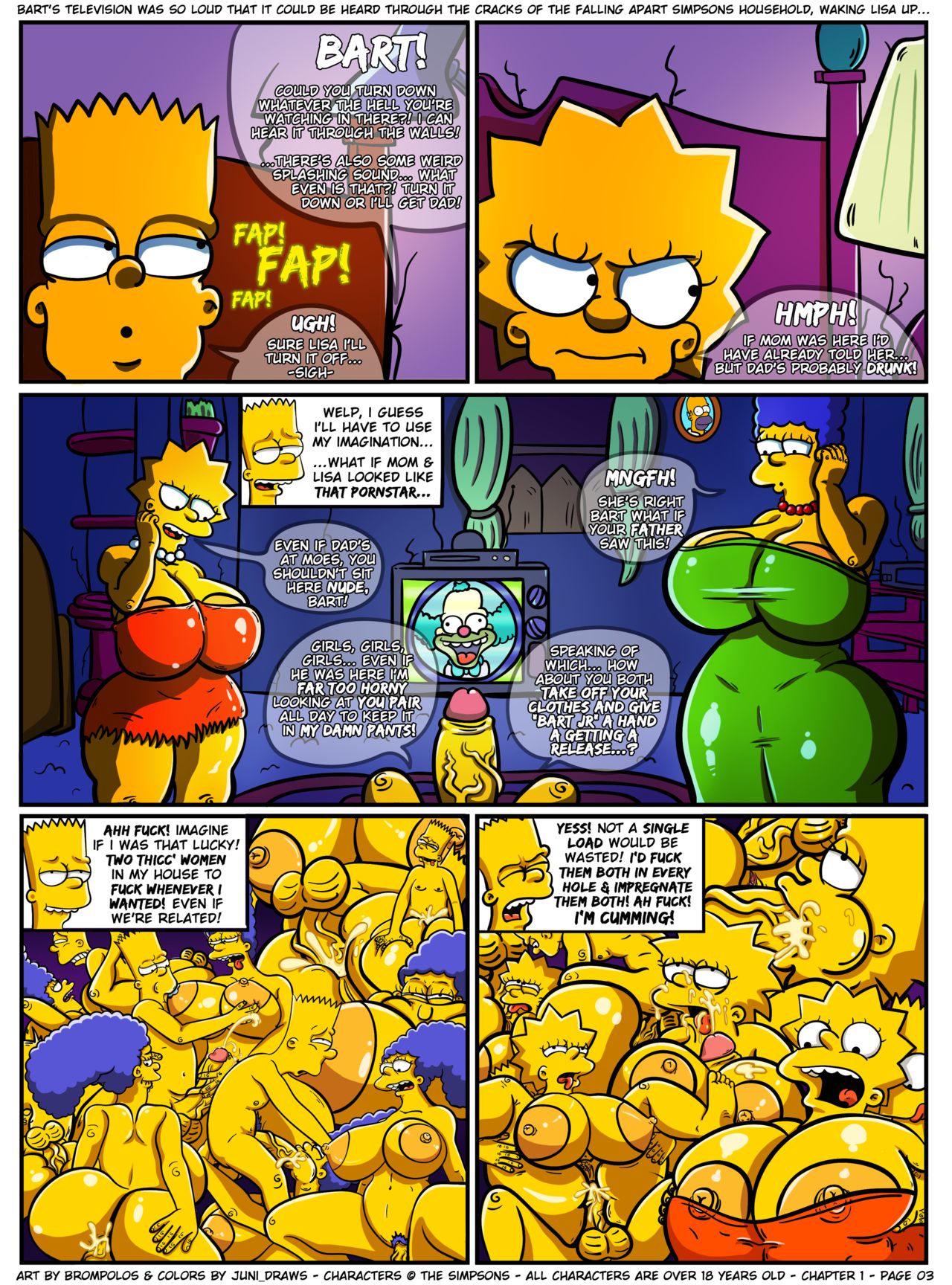 Anatomically Correct Lisa Simpson Porn - Brompolos - The Sexensteins Simpsons - TeenSpiritHentai