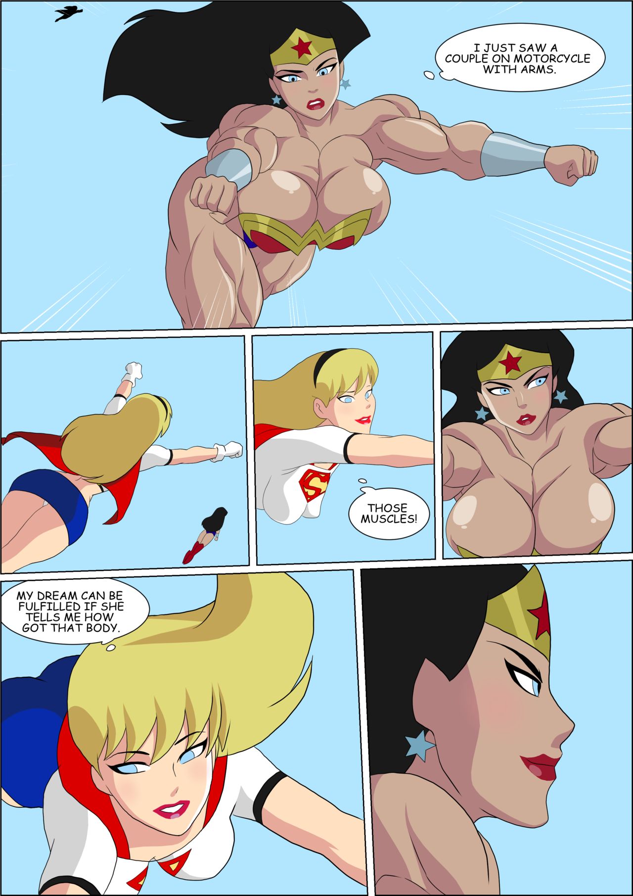 Justice League Unlimited Supergirl Porn - Zetarok - Wonder Woman - TeenSpiritHentai