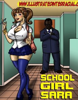 Illustratedinterracial – School Girl Sara