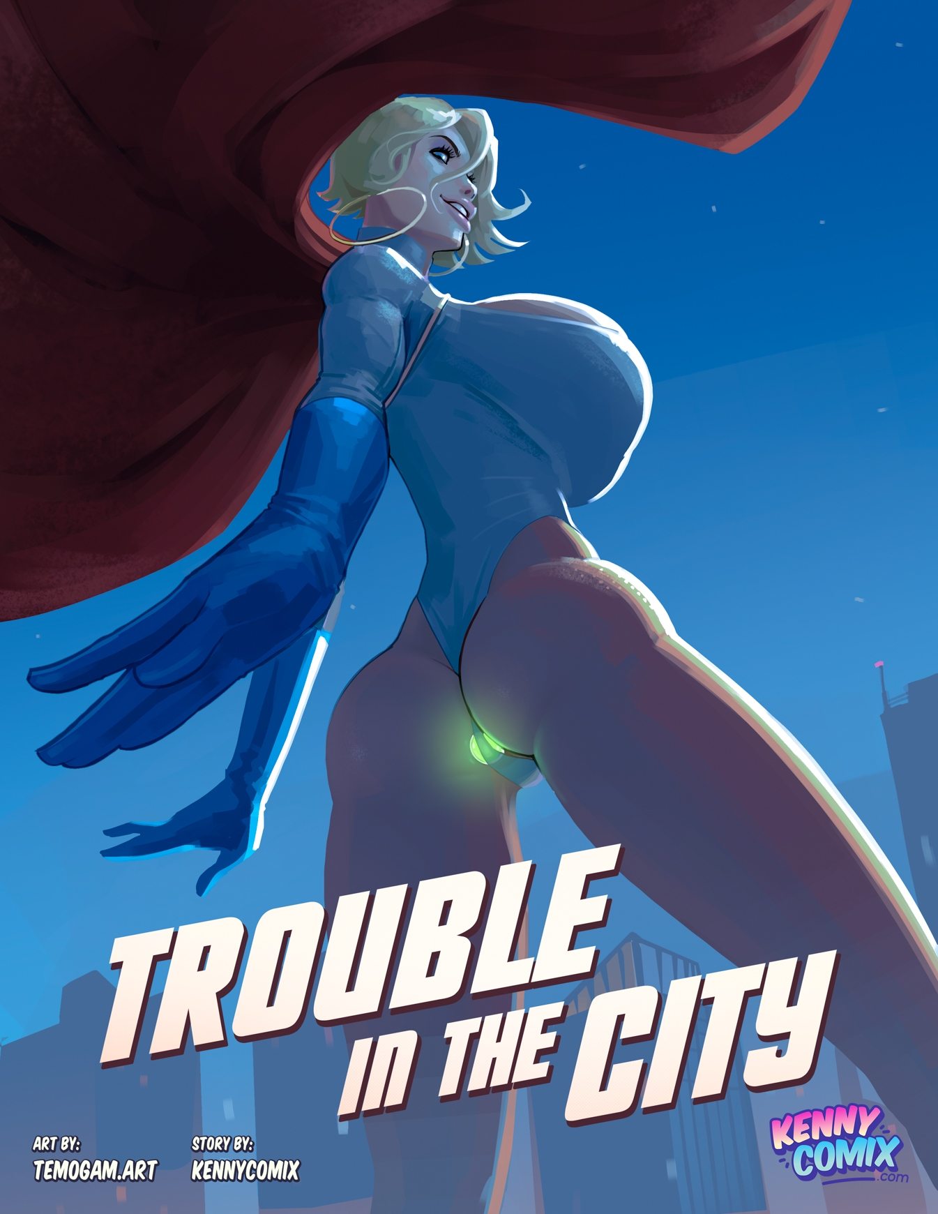 Kennycomix, Temogam - Power Girl: Trouble in the City