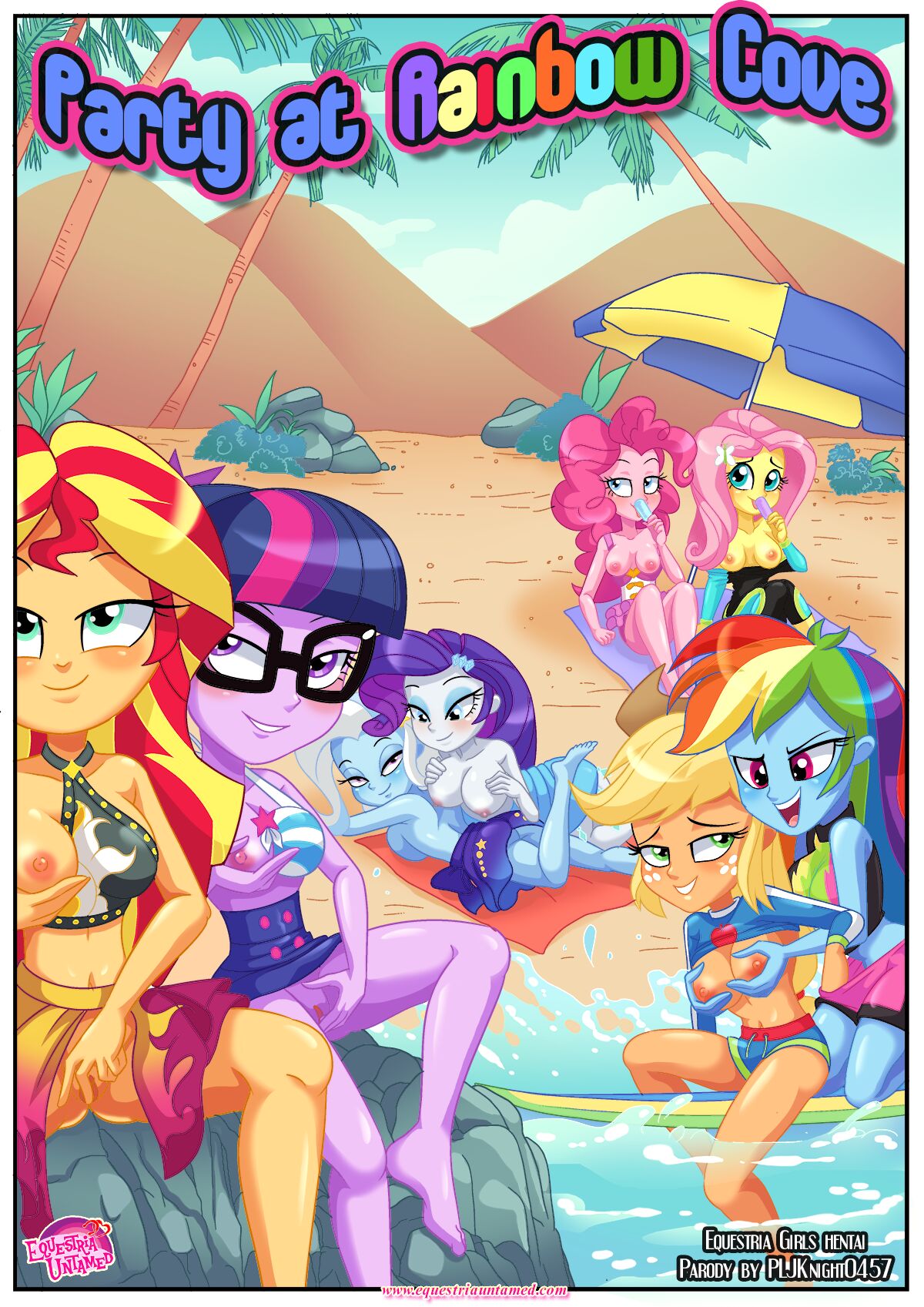 Palcomix - Party At Rainbow Cove (My Little Pony: Friendship is Magic)