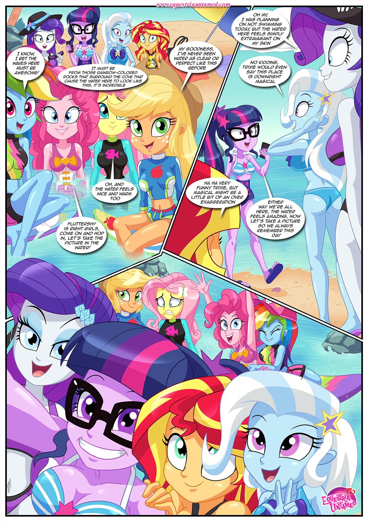 Rainbow Party Sex - Palcomix - Party At Rainbow Cove (My Little Pony: Friendship is Magic) -  TeenSpiritHentai