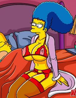 Margy’s Revenge! Cheated on her husband with several men! The Simptoons Simpsons