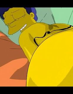 Video the Simpsons Marge Fuck