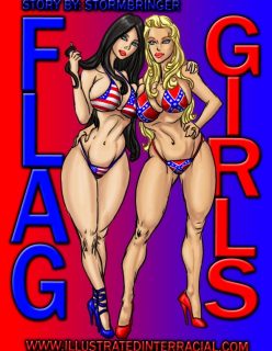 Illustratedinterracial – Flag Girls